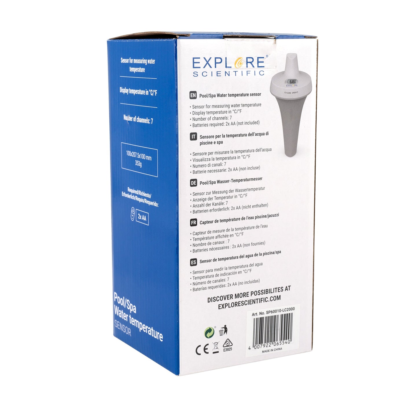 Explore Scientific Pool or Spa Sensor - SP6001