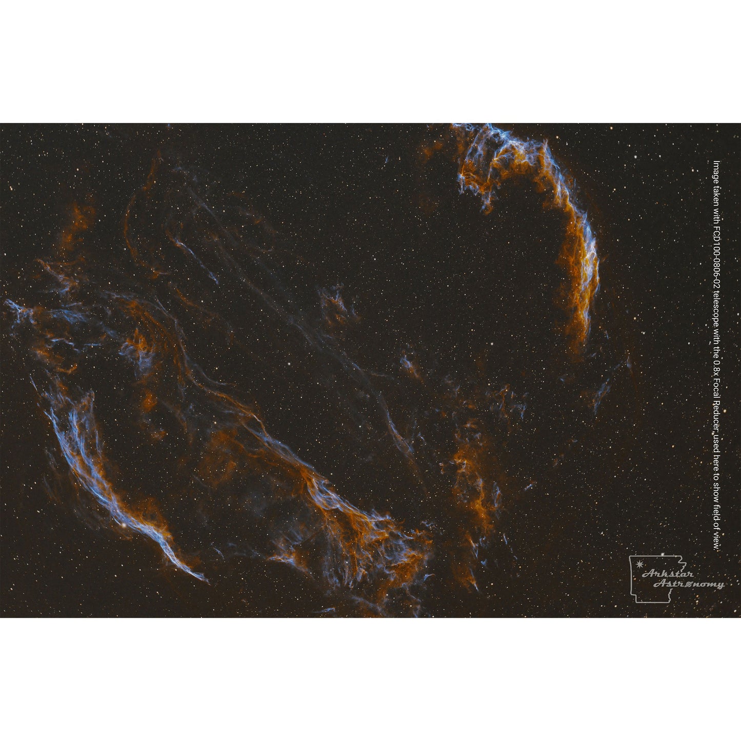 ED80-FCD100 Air-Spaced Triplet Refractor Telescope with 0.8x Focal Reducer and iEXOS-100-2 PMC-Eight Equatorial Tracker System