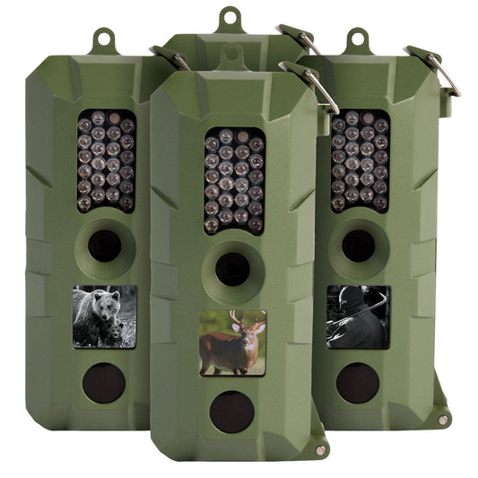 Bresser 5 Megapixel Trail Camera - 4 Pack