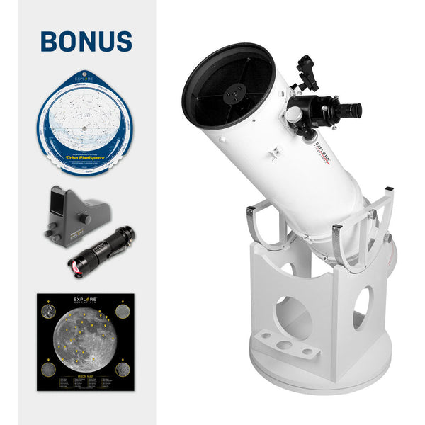 Explore FirstLight 10 Dobsonian Telescope Package - FL-DOB1005-02-PK