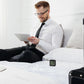 Explore Scientific Travel Alarm with radio-controlled Clock and Indoor Temperature Display